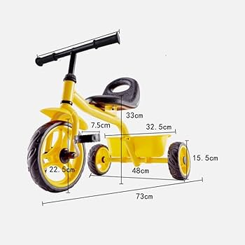 Amazon.co.jp: 三輪車トライク、多機能の子供用3-in-1三輪車シート、2