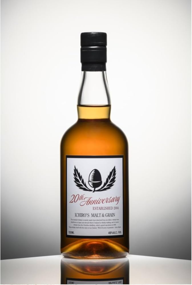 Amazon.co.jp: 20周年記念 秩父蒸溜所 Ichiro's Malt&Grain イチローズ