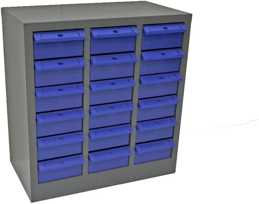 Amazon｜スチール製 パーツキャビネット 部品 収納 パーツケース