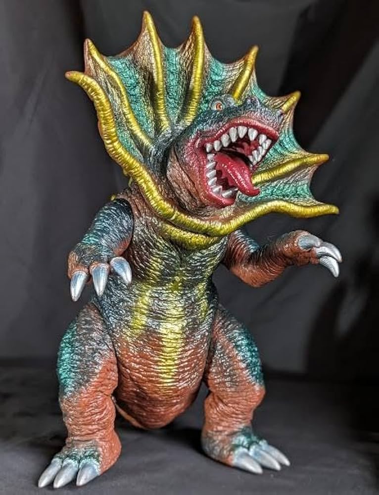 楳図かずお版 エリ巻恐竜ジラース ソフビ 他 キングギドラ まとめ販売