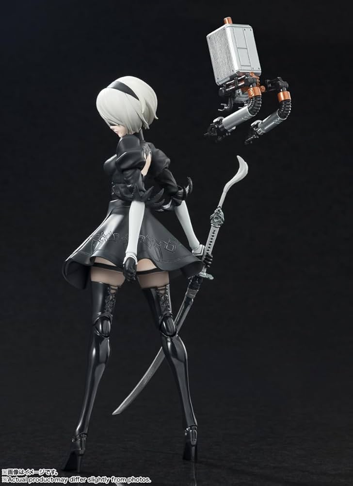 Amazon.com: TAMASHII NATIONS - NieR:Automata Ver1.1a - 2B, Bandai