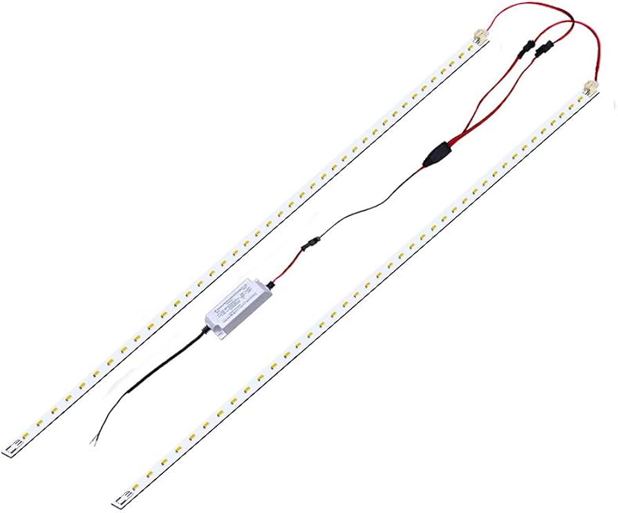 jimwhen 2x2 FT LED Magnetic Retrofit Kit,2FT LED Troffer Retrofit