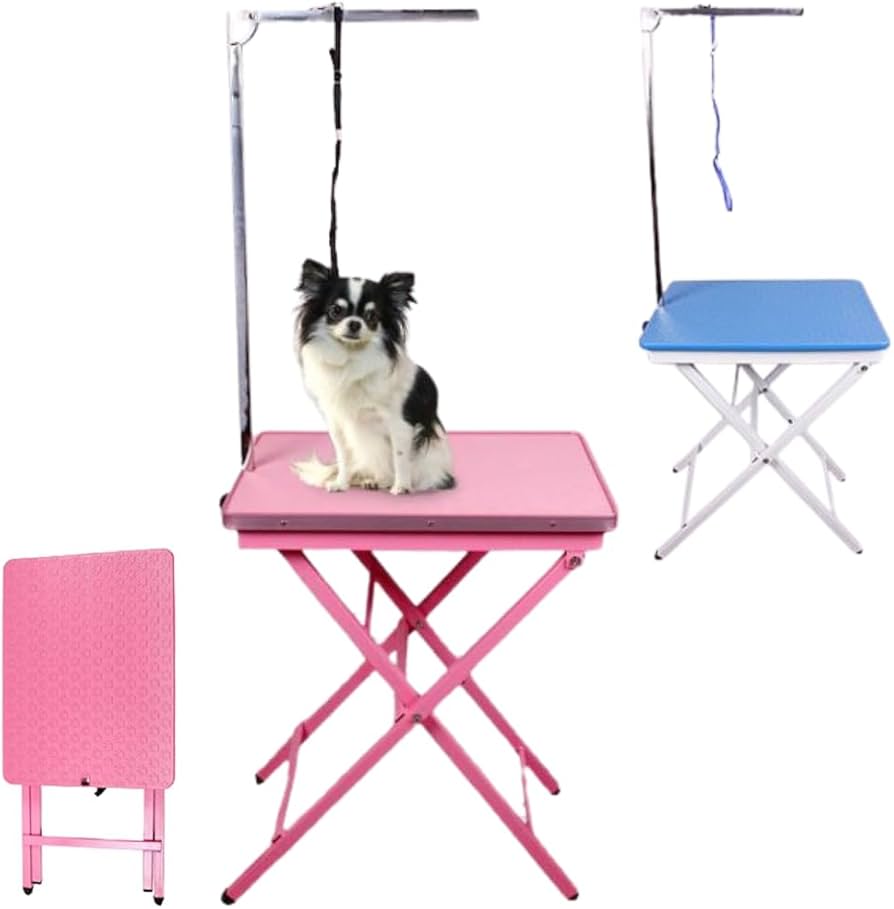 Amazon | iimono117 トリミングテーブル 折りたたみ 高さ73～83cm 2