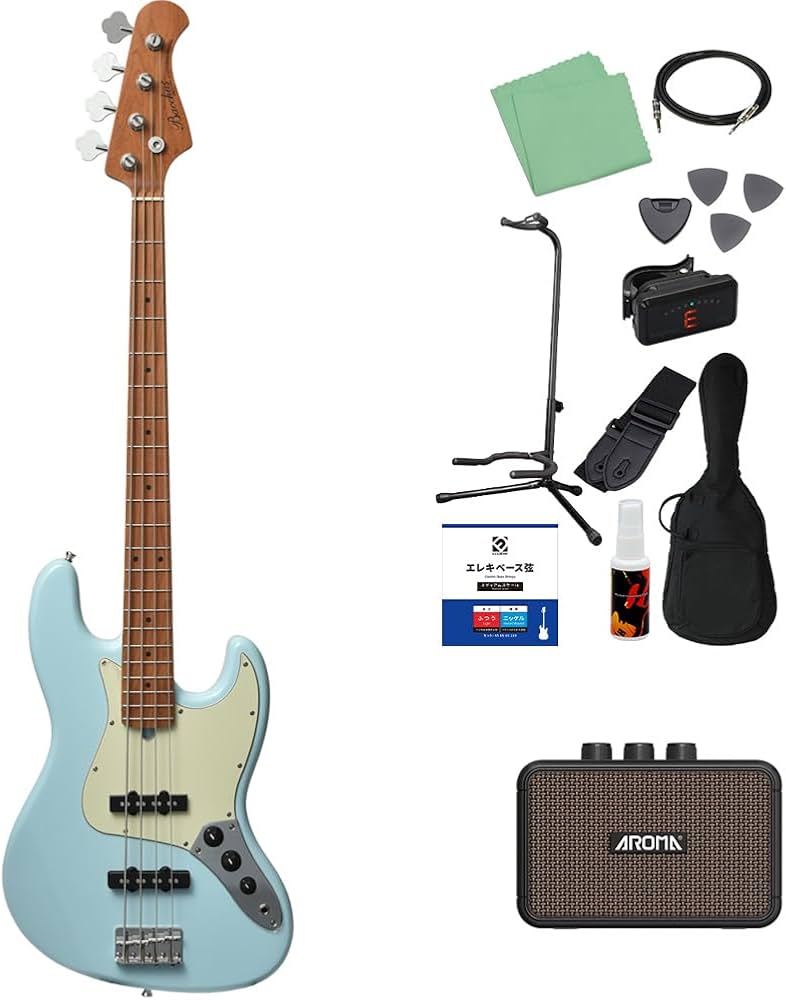 Bacchus ストア ジャズベース BJB-1M マリンブルー ベース 楽器 BASS