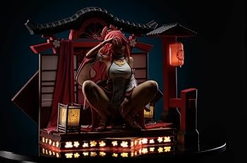 Amazon.co.jp: 『原神』lazydog 八重神子フィギュア ガレキ スタチュー