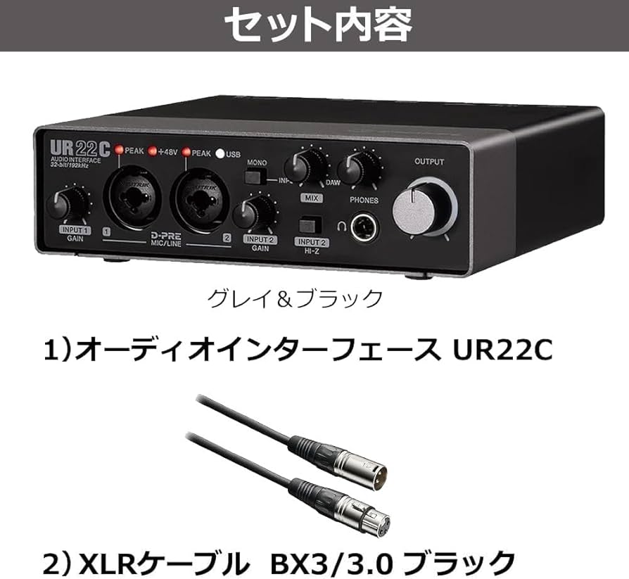 Amazon.co.jp: スタインバーグ USB オーディオインターフェース UR22C