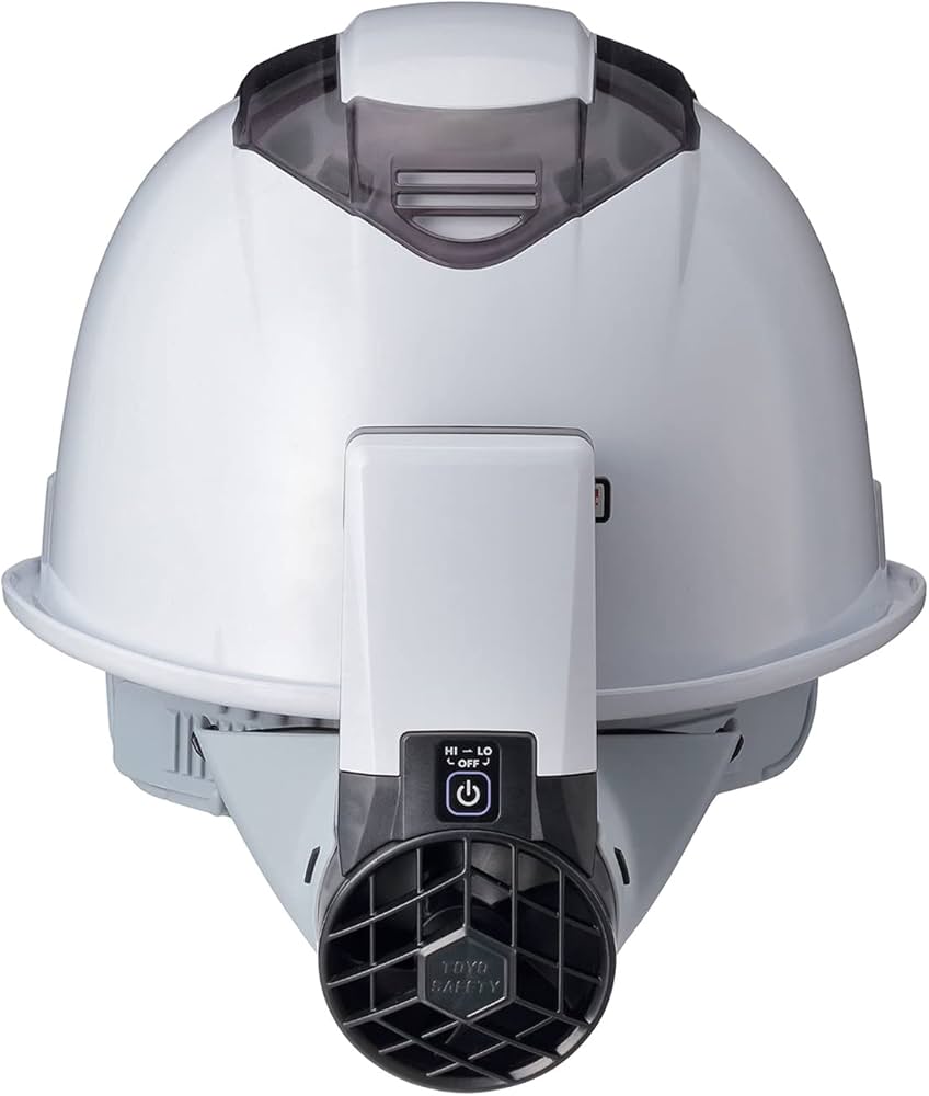 Amazon | トーヨーセフティー(TOYO SAFETY) ヘルメット取付式送風機 No