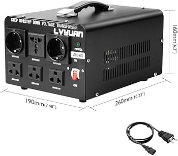 Amazon.co.jp: LVYUAN（リョクエン）アップトランス ダウントランス