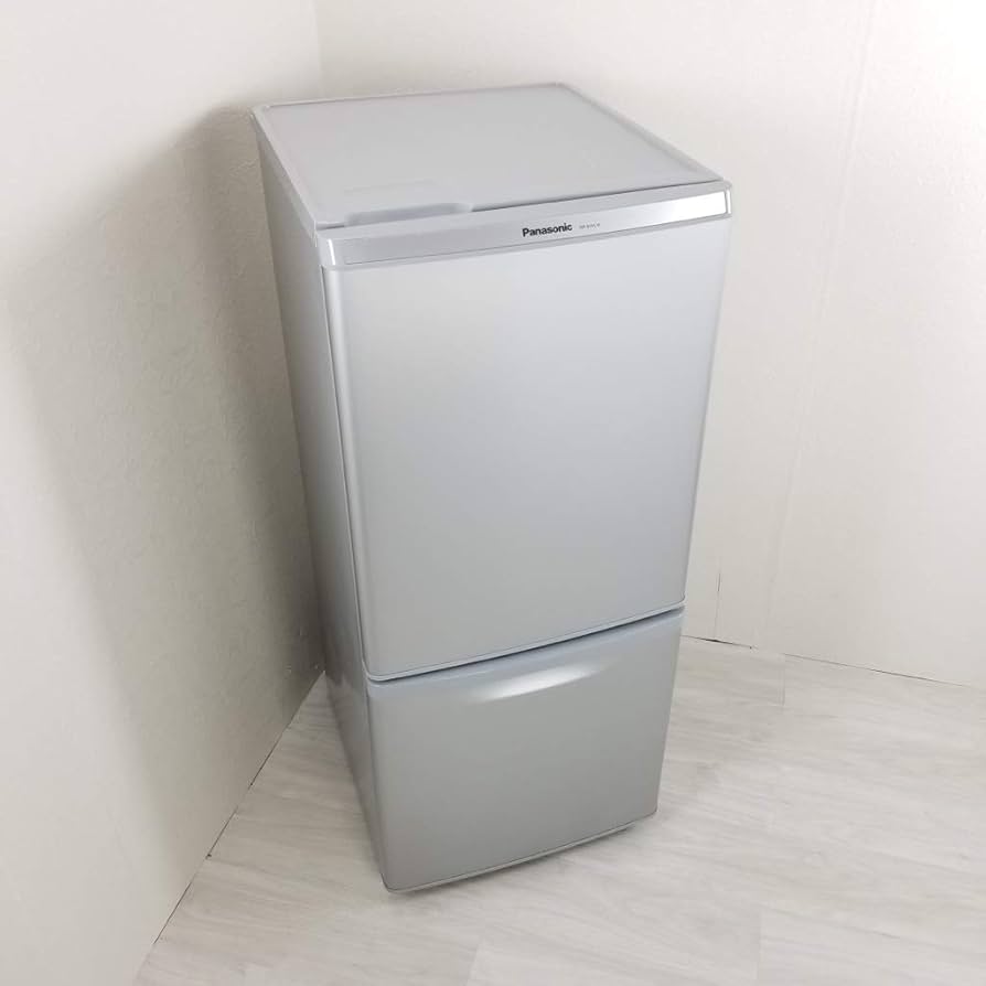 Amazon.co.jp: パナソニック 2ドア冷蔵庫（138L） NR-B145W-S シルバー
