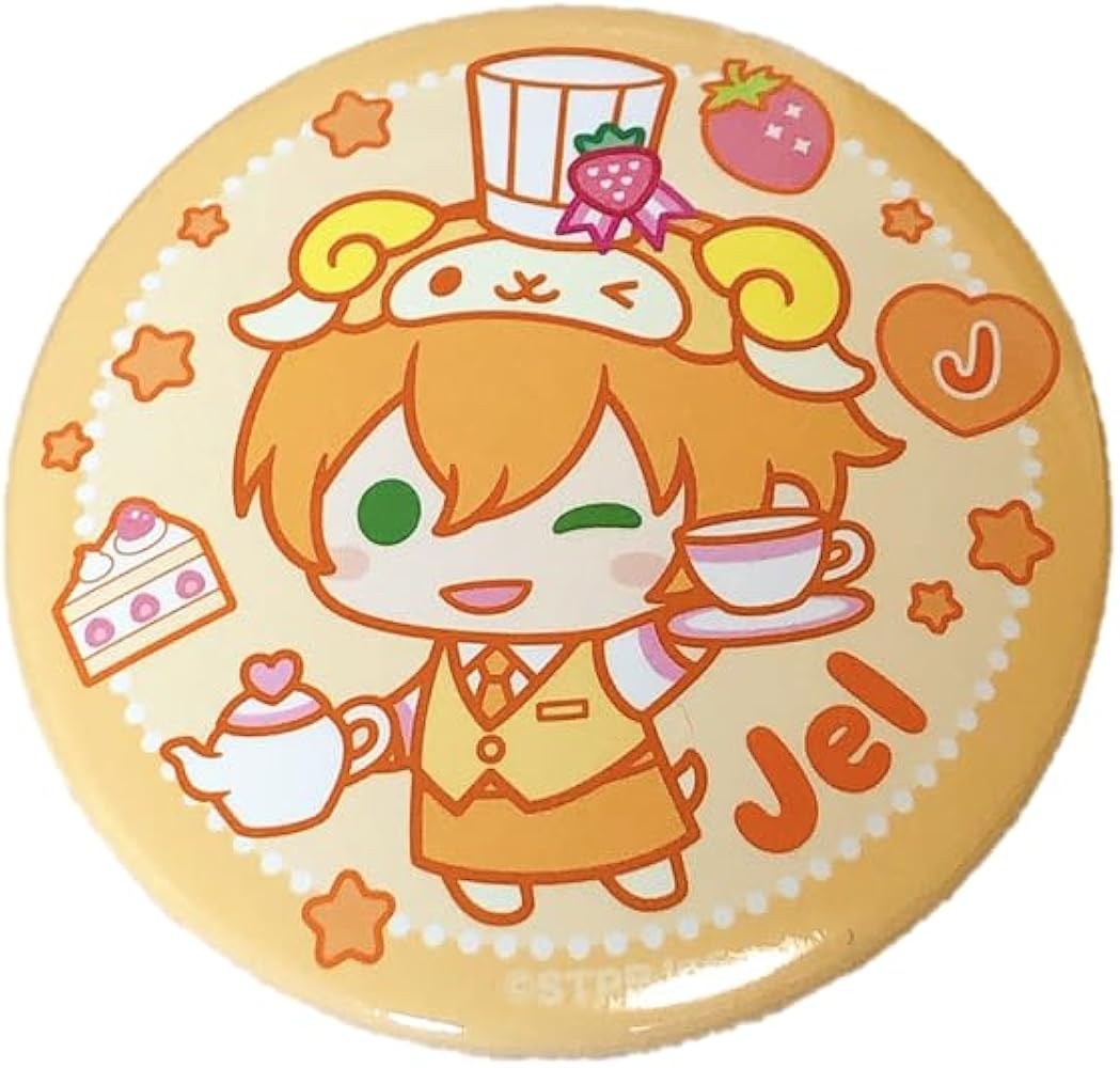 Amazon.co.jp: すとぷり ジェル ジェルくん 缶バッジ アニマル あに