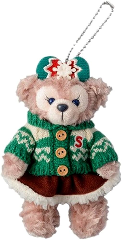 Amazon | ダッフィーのクリスマス2015 シェリーメイ ぬいぐるみバッジ