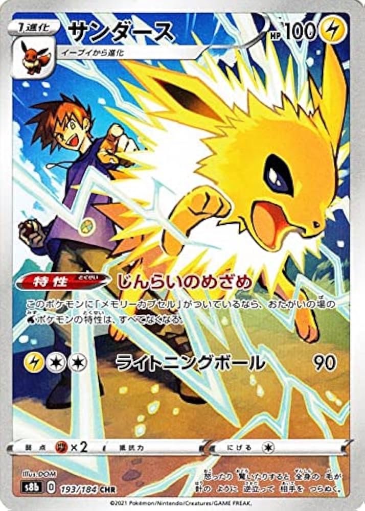 ポケモンカード サンダース XYミラー PSA10 世界94枚 Amazon.co.jp