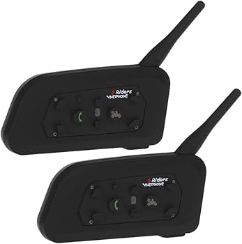 Amazon.co.jp: インカム バイク インカム V6バイク用品, 無線機 6名