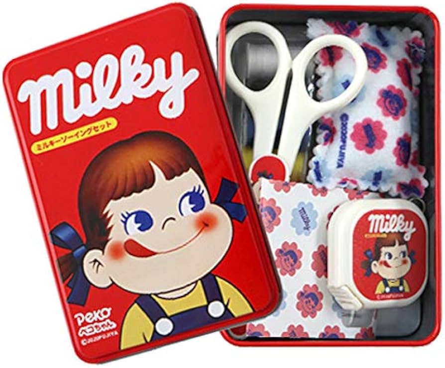 Amazon | ソーイングセット ミルキー ペコちゃん SS-1805 | 裁縫道具