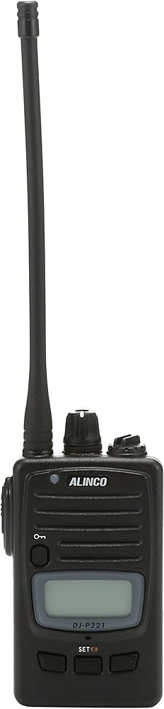 ALINCO DJ-P221 トランシーバー 2個セット EMS-62 付き ALINCO