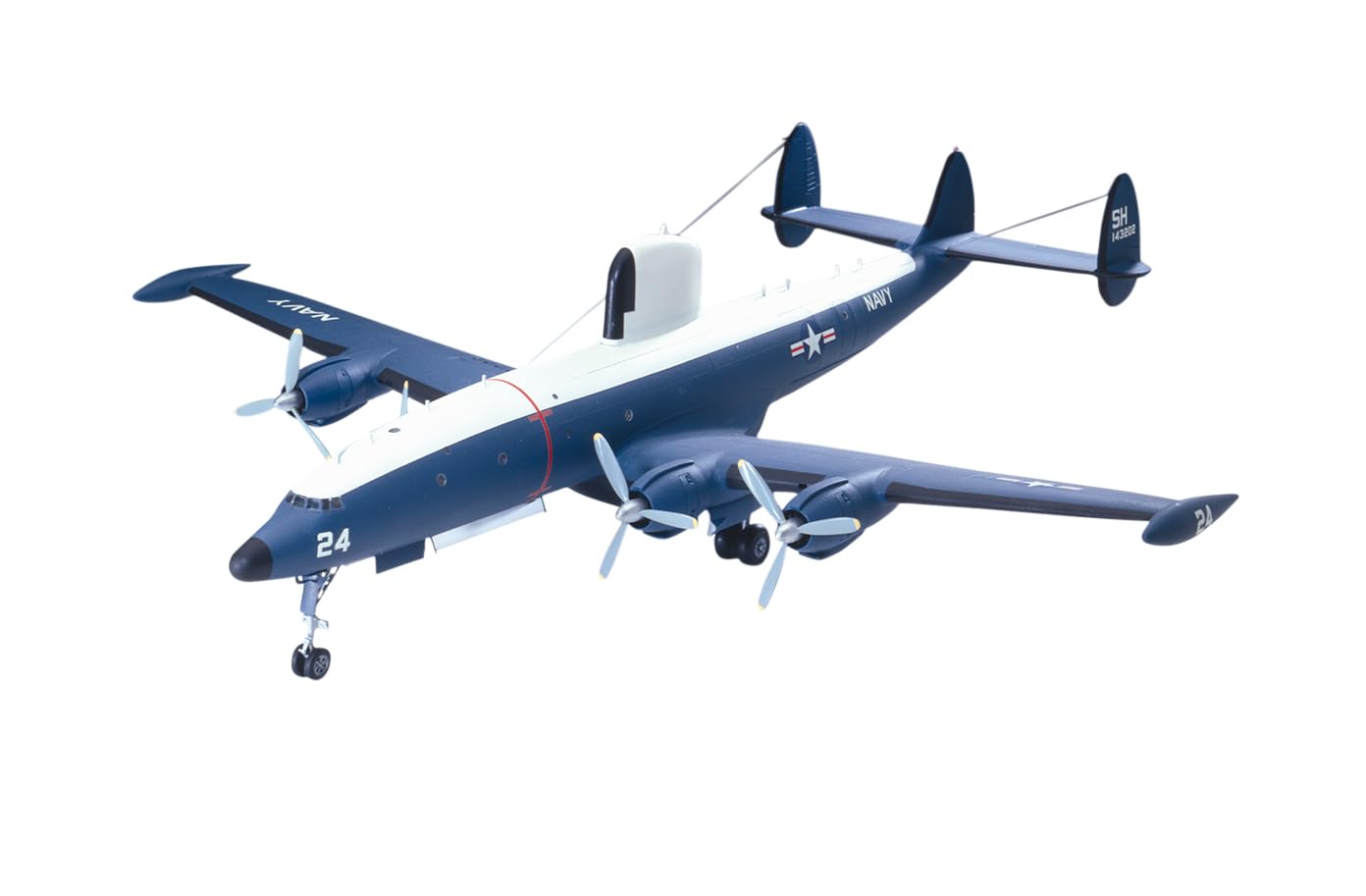 アメリカ海軍早期警戒機 EC-121 ワーニングスター ソリッドモデル