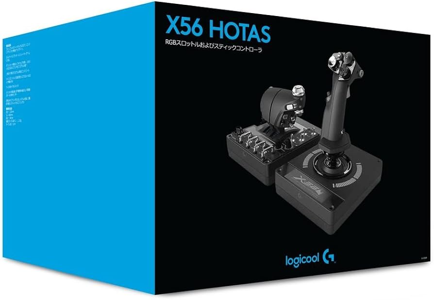 X56 HOTAS RGBスロットルおよびスティックコントローラ Amazon.co.jp