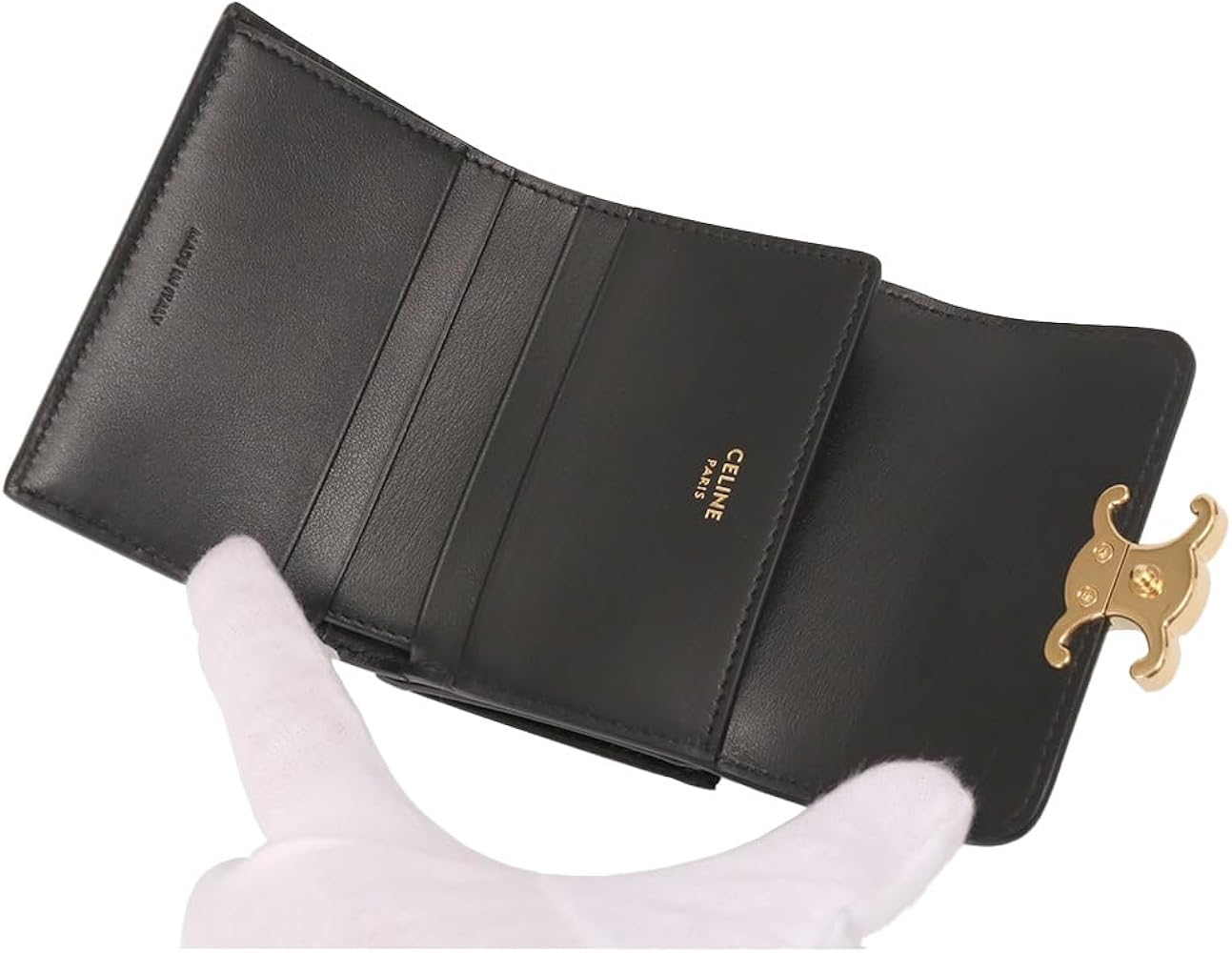 Amazon | [セリーヌ] 財布 3つ折り トリオンフ コンパクトサイズ