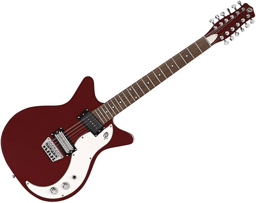 Amazon.com: Danelectro 59X12 12-string Electric Guitar - Blood Red