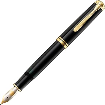 Amazon | Pelikan ペリカン スーベレーン M800万年筆黒 BB 極太 M800