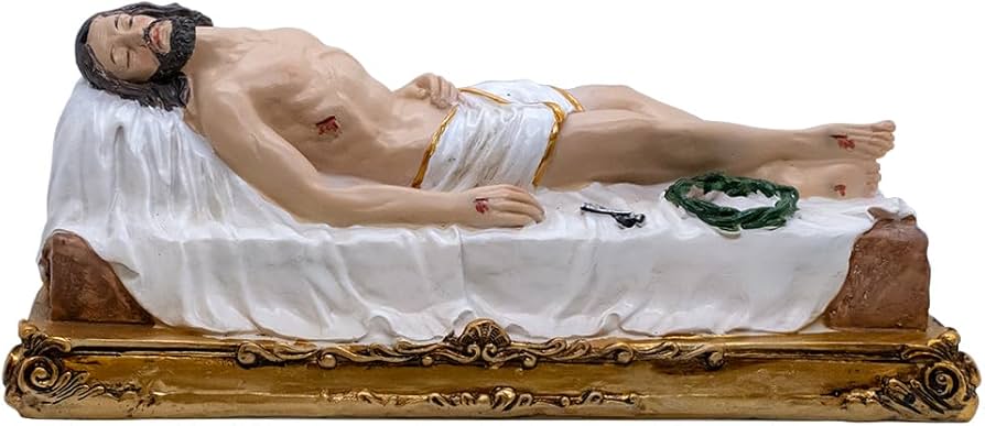 Amazon.co.jp: 十字架の上の死後のイエス 像 | 聖墳墓のキリスト像