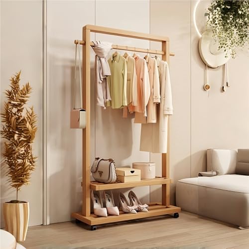 数量限定 貴重 2段 特大 ハンガーラック 古材 収納 ディスプレイラック