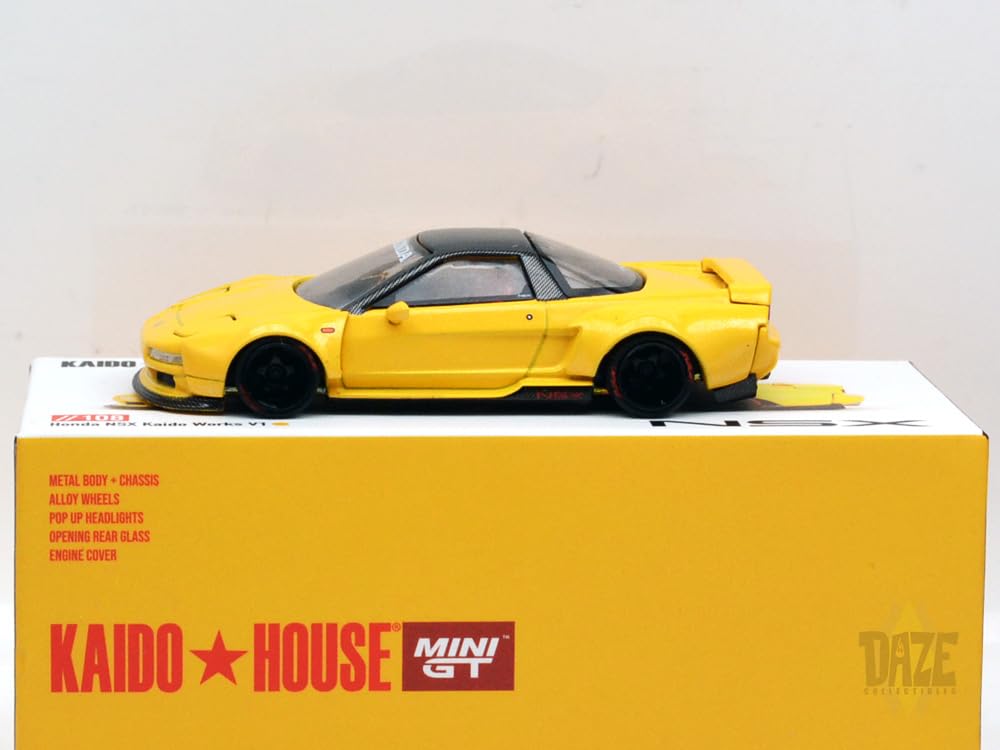 KAIDO HOUSE 街道ハウス NSX CROME ミニカー MINI GT x Kaido House 1