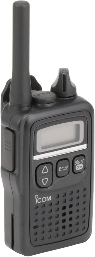 Amazon | アイコム 特定小電力トランシーバー 47ch中継タイプ ブラック