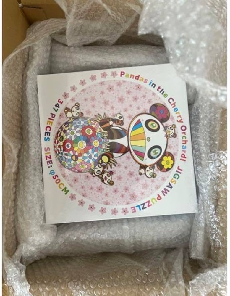 Amazon.co.jp: 村上隆 パズル Pandas in the Cherry Orchard : おもちゃ