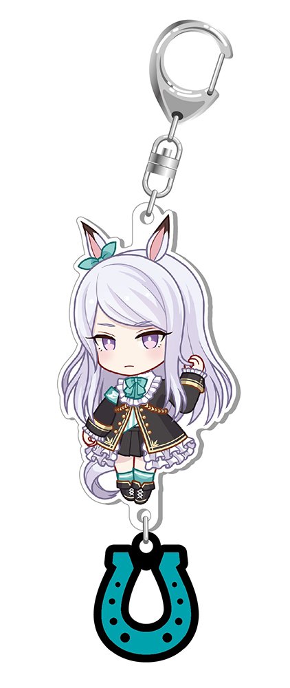 ウマ娘 ハルウララ ラバー蹄鉄付きアクリルキーホルダー ハピチャン