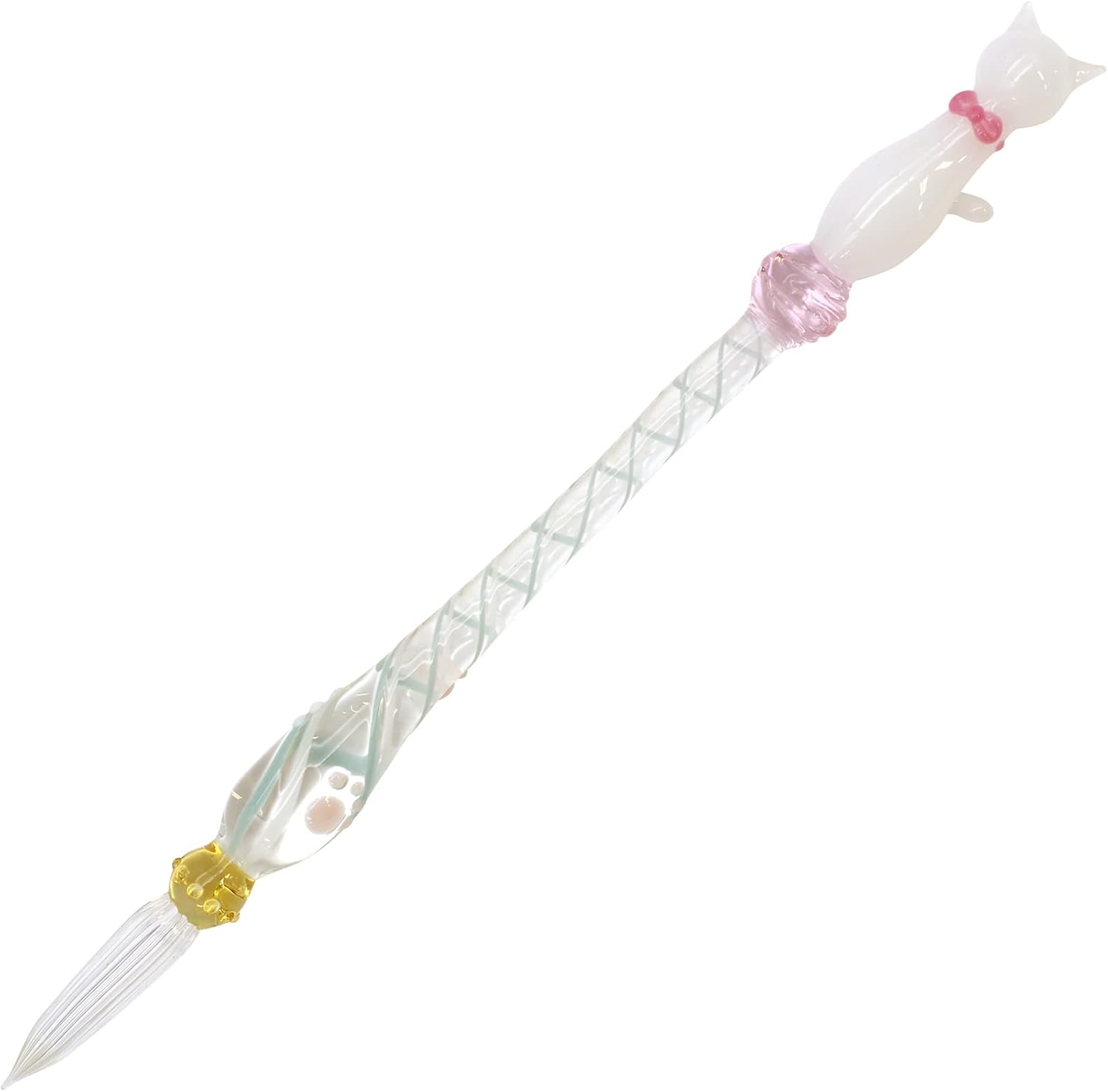 硬質ガラスペン 清流 希少 極美品 菅清流 SK クリスタルペン ガラス