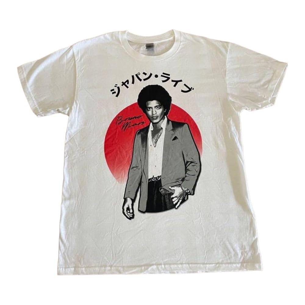 Bruno Mars 東京ドーム ライブTシャツ ブルーノマーズ 東京ドーム T