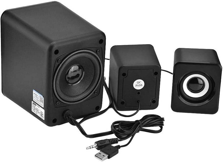 Amazon.co.jp: ミニサブウーファー、DV 5VおよびUSB 5V軽量ABS高音域