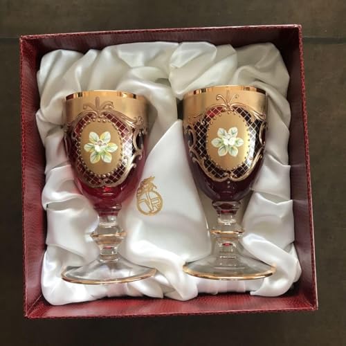 ヴェネチアングラス ペア ベネチアングラス ペアグラス 箱説明書付き
