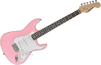Amazon | PLAYTECH (プレイテック) エレキギター ST250 Rose Pink