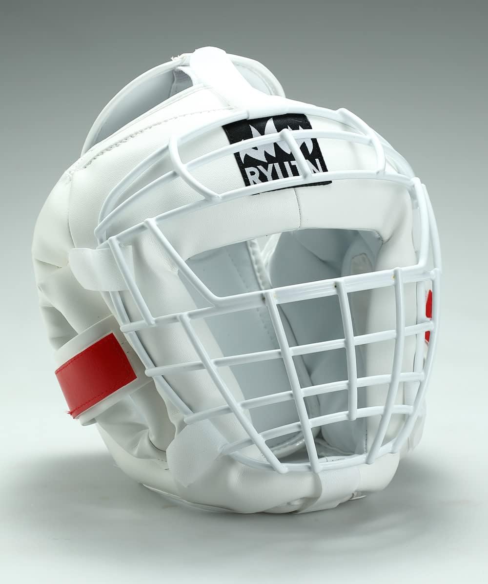 ヘッドギア RYUJIN 空手 キッズ 子ども ショップ 白 格闘技 ヘッド