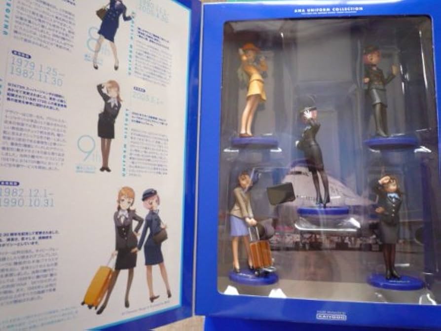 ANA ユニフォームコレクション フィギュア12体セット 海洋堂 ANA