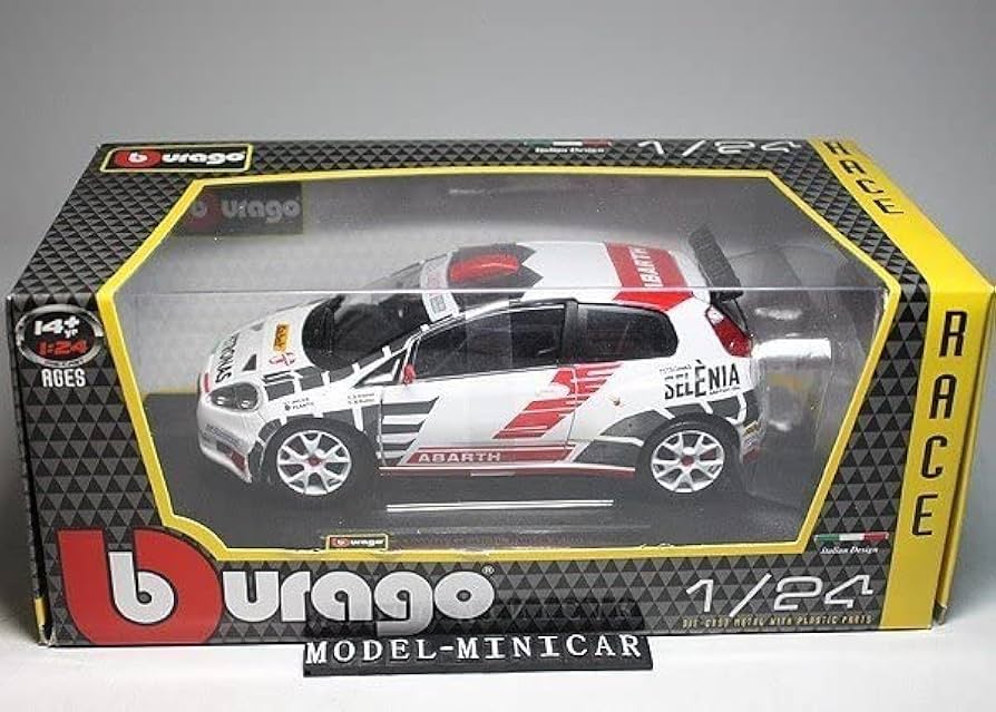 Amazon | △超希少！Bburago 1/24 フィアット Fiat 500 S2000 Abarth