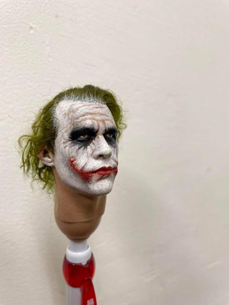 1/6 ダークナイト ジョーカー ヒースレジャー 植毛 カスタム