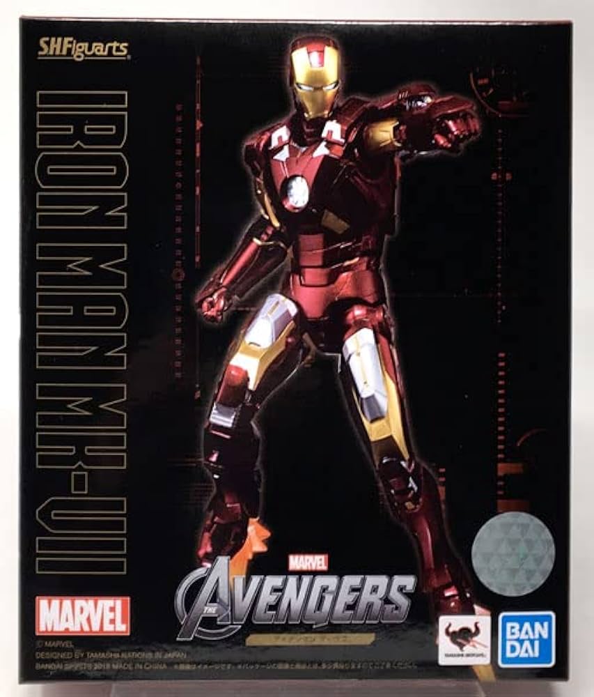 Amazon.com: Bandai S.H. Figuarts Iron Man Mark 7