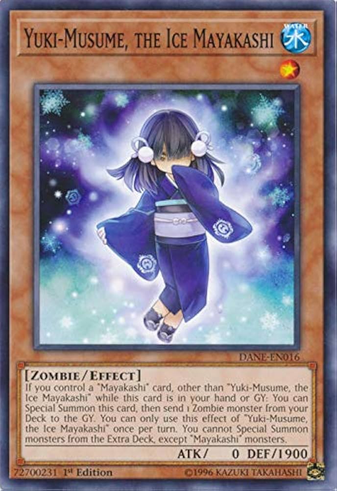 Amazon.com: Yu-Gi-Oh! - Yuki-Musume, The Ice Mayakashi - DANE