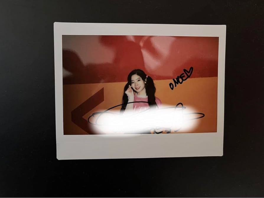 TWICE ダヒョン BETTER 直筆サイン入りチェキ