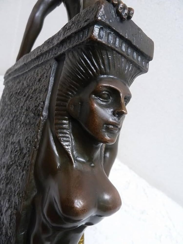 ブロンズ像 K.YAMASHITA 女性像 大理石台付 置物 M R4757 【公式通販】