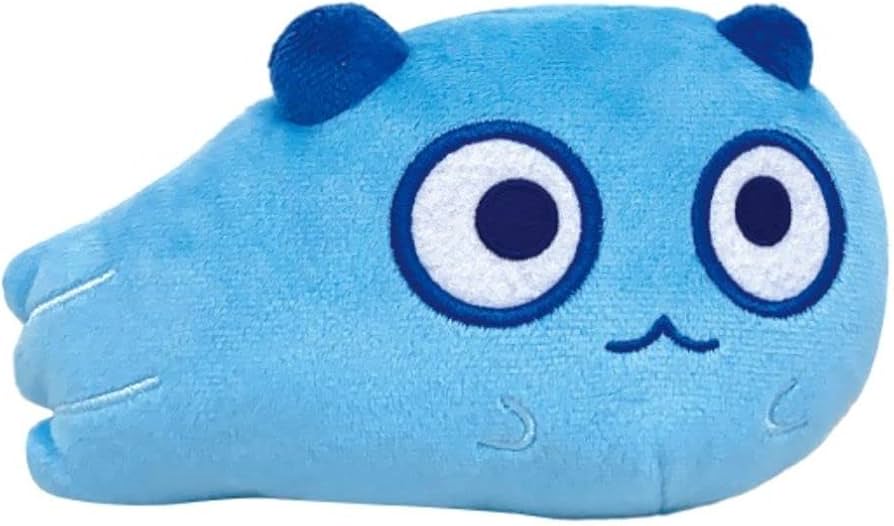 青いキャラクターぬいぐるみ 4.6ふし Amazon.co.jp: シナぷしゅ Chibi