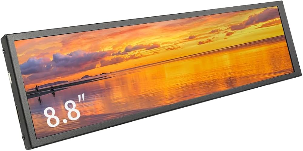 Amazon.co.jp: LESOWN 8.8インチ ウルトラワイドモニター ストレッチ