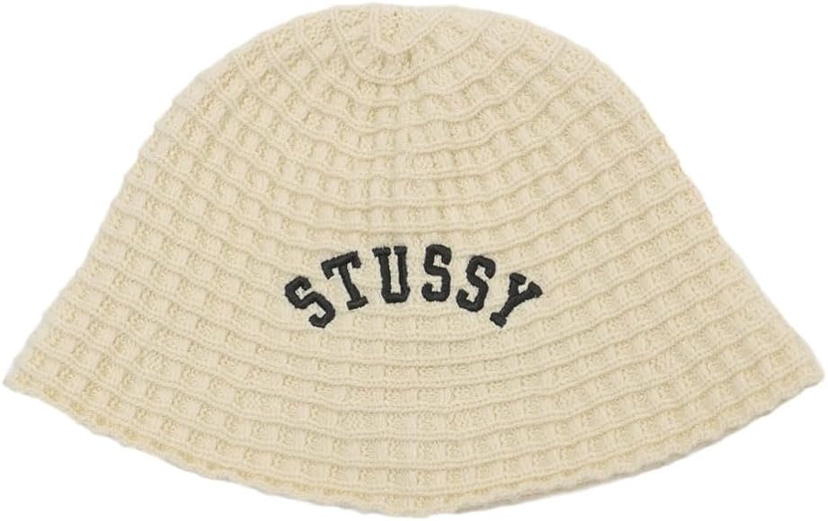STUSSY WAFFLE KNIT バケット ハットニット帽