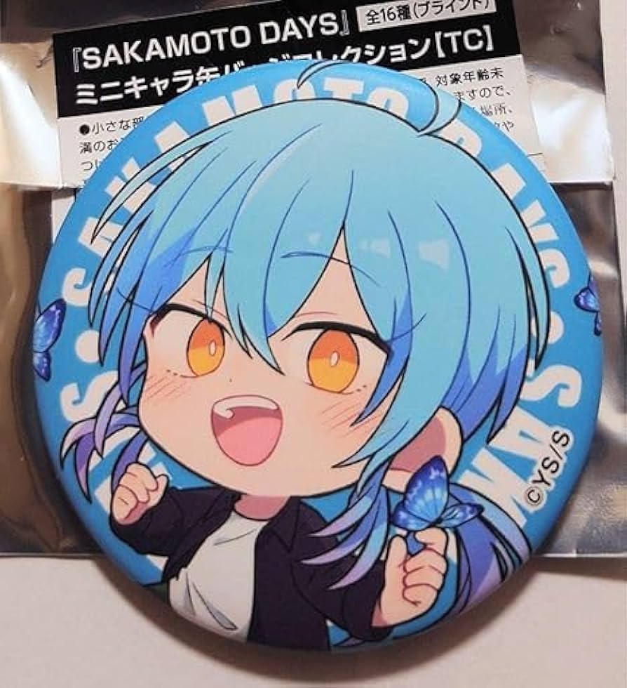 サカモトデイズ スラー 有月 缶バッジ SAKAMOTO DAYSサカモトデイズ