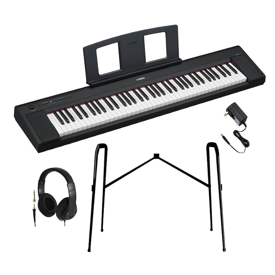 Yamaha 61鍵盤 電子ピアノ X型スタンド付き Yamaha 61鍵盤 電子ピアノ X型