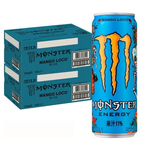 Amazon.co.jp: アサヒ モンスター マンゴーロコ 355ml 缶 24本×2ケース