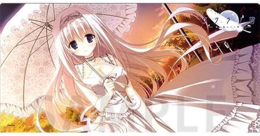 サクラノ詩 稟＆雫ラバーマット プレイマット 初期背景 サクラノ刻